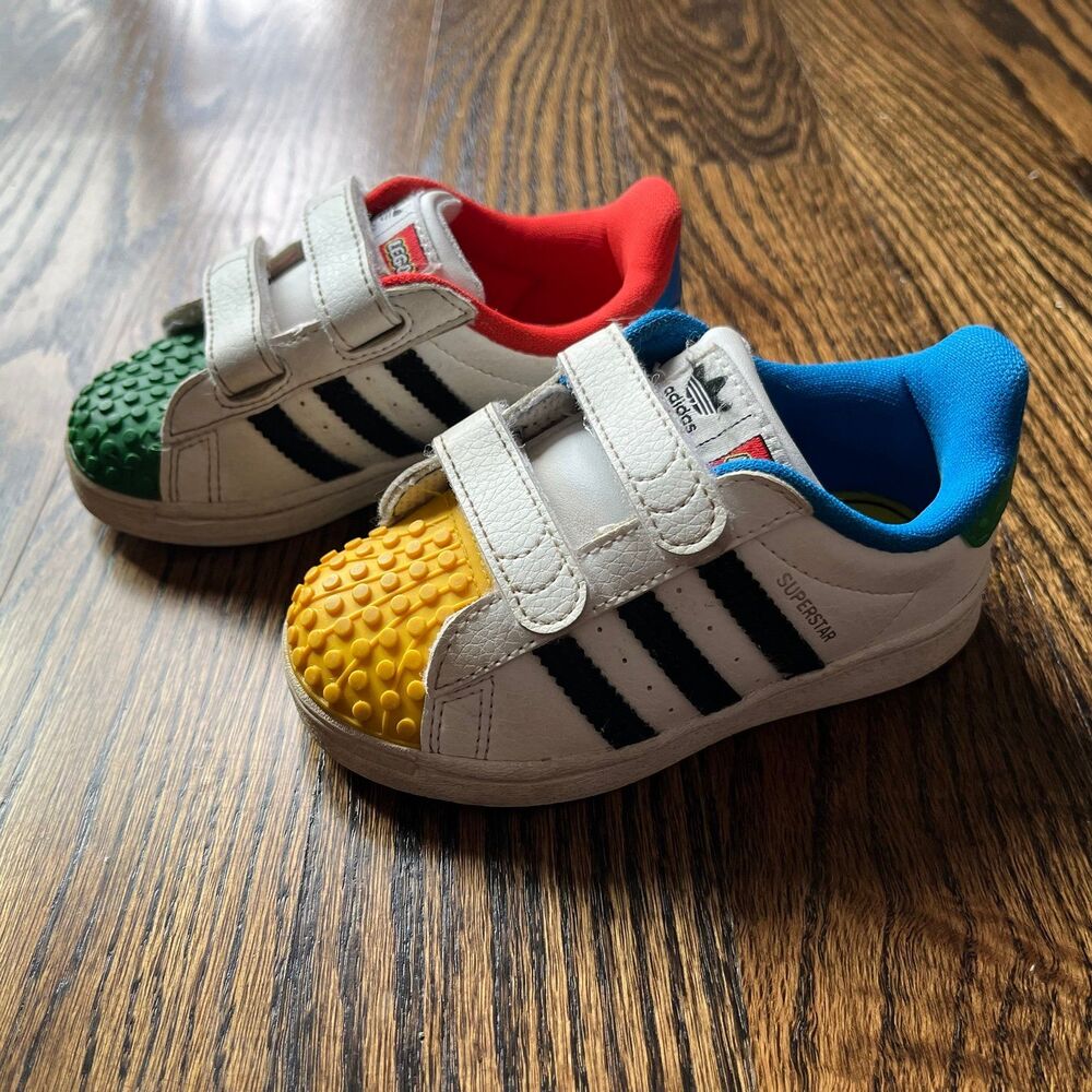 Adidas Superstar LEGO Toddler Sneakers (6.5K)